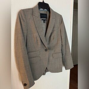 Banana Republic Stretch wool blend suit jacket, 4